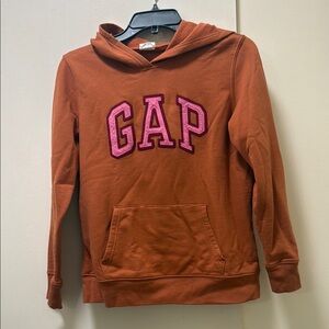 GAP Orange Sweatshirt Hoodie Casual Wear
